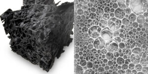 the foam-like structure of space