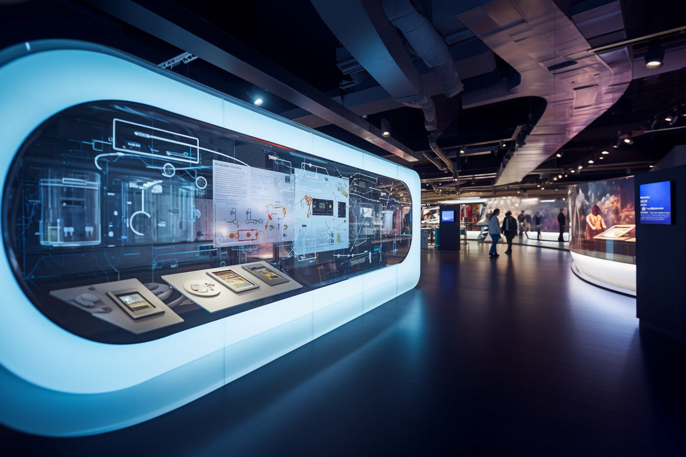 museum exhibition space