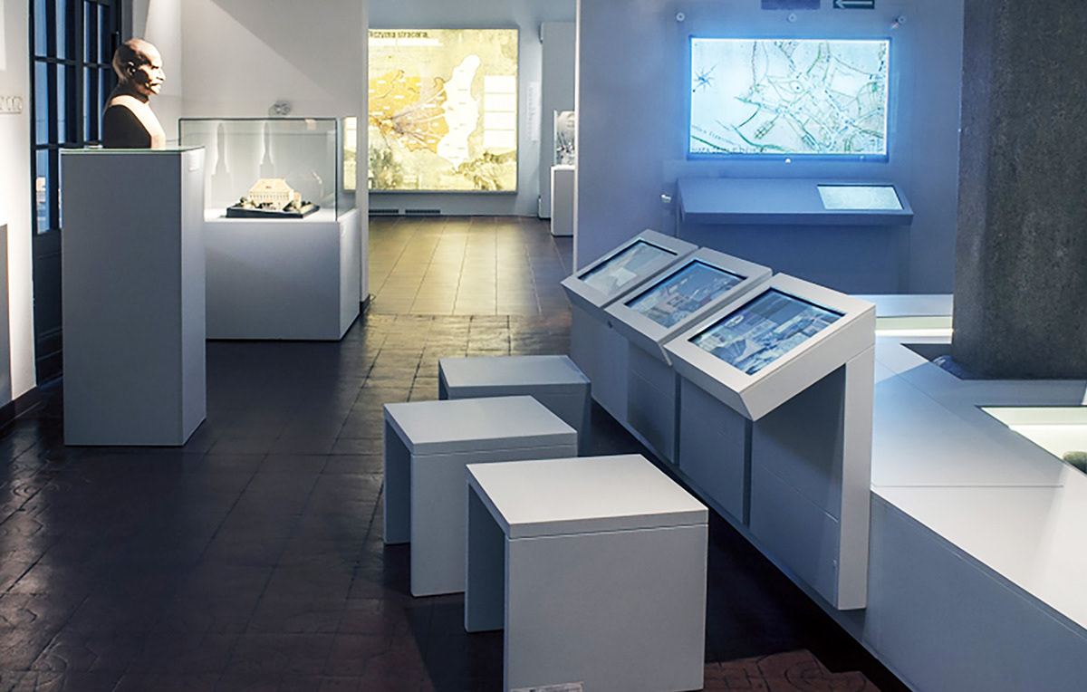 museum exhibition interactive terminals