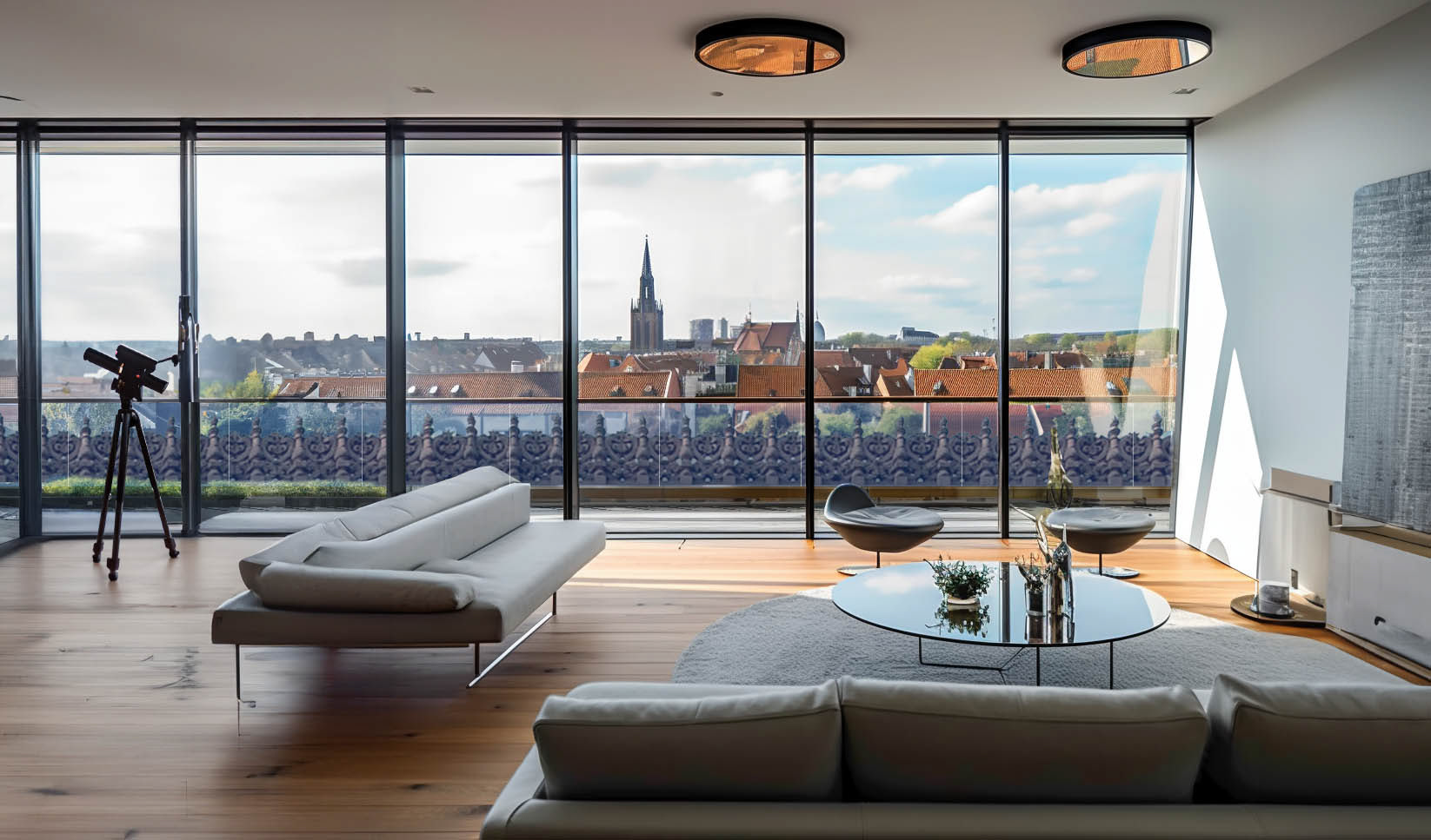 top floor penthouse view