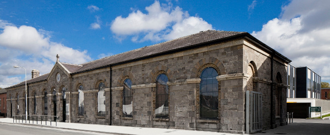 revitalization of old barracks in Dublin
